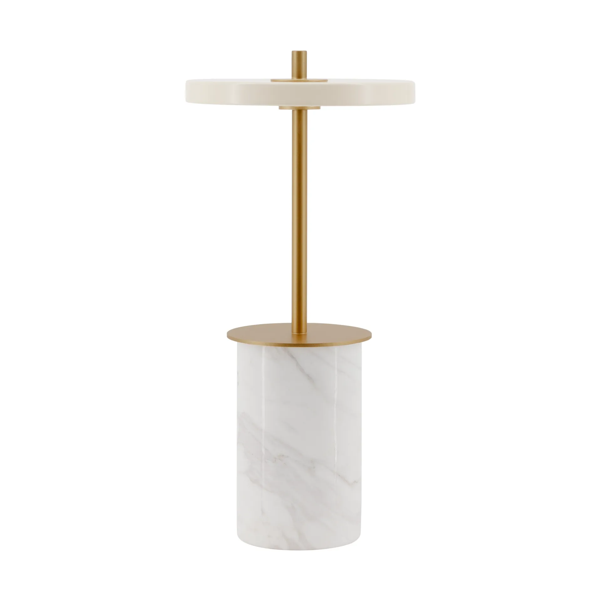 Lámpara de mesa Asteria Move Mini Ø12x25,5 cm, White marble Umage