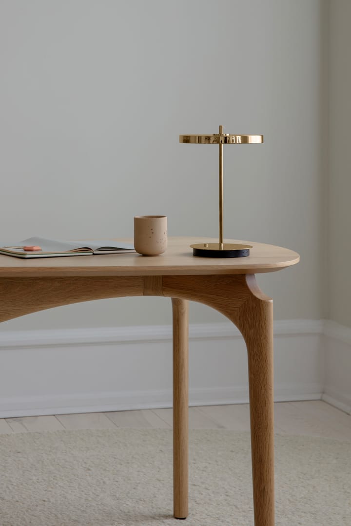 Lámpara de mesa Asteria Move, Polished brass Umage