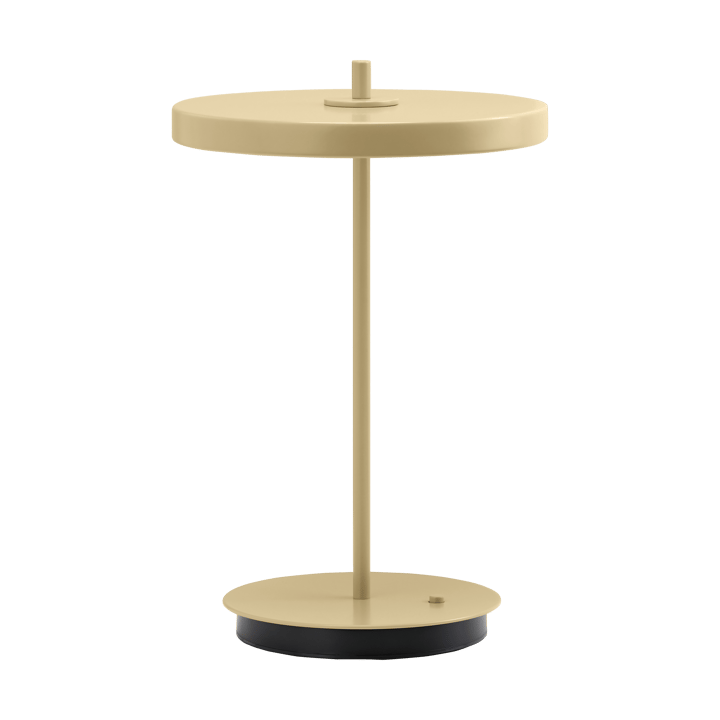 Lámpara de mesa portátil Asteria Move, Monochrome-butter yellow Umage
