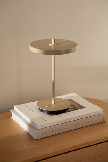 Lámpara de mesa portátil Asteria Move - Monochrome-clay - Umage