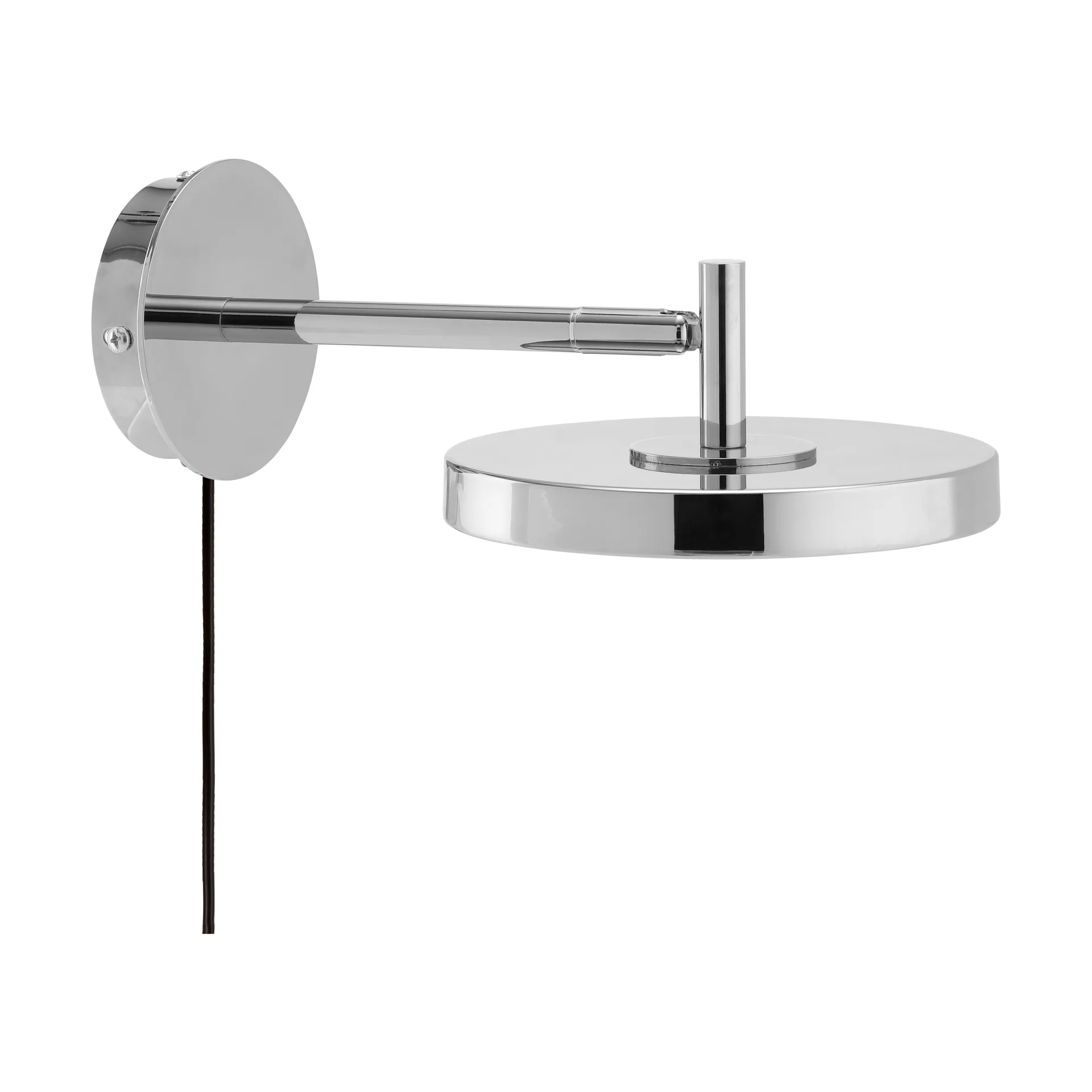 Lámpara de pared Asteria Wall short, Acero pulido Umage