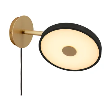 Lámpara de pared Asteria Wall - Short, Black-brass - Umage