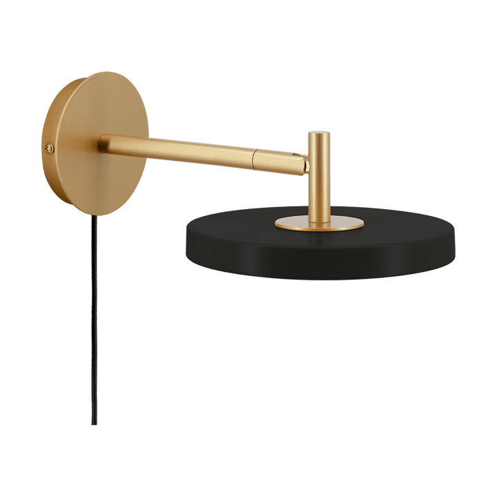 Lámpara de pared Asteria Wall short - Black - Umage