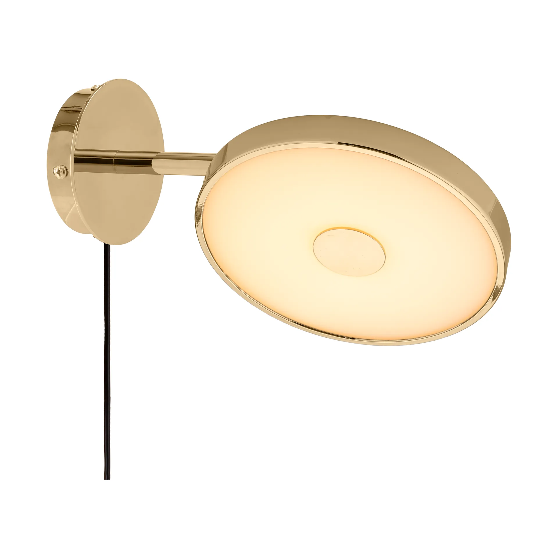 Lámpara de pared Asteria Wall short, Latón pulido Umage