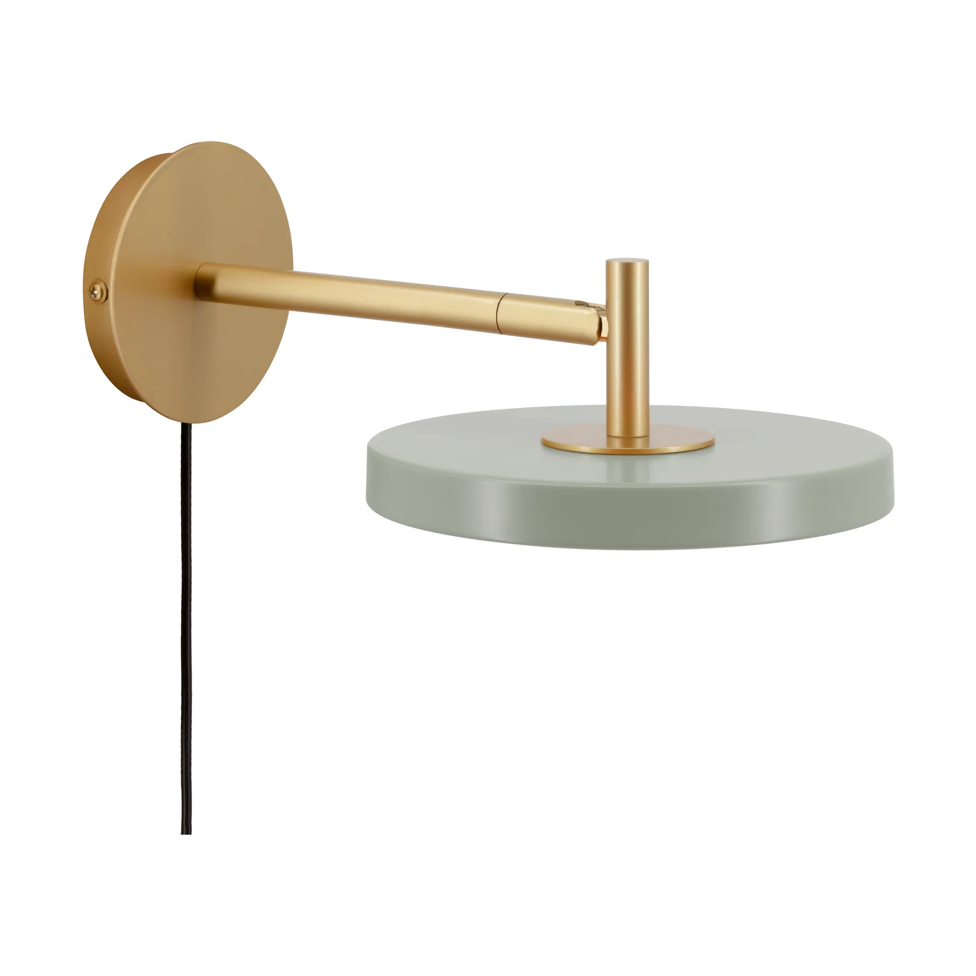 Lámpara de pared Asteria Wall short, Nuance olive Umage