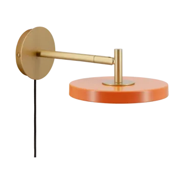 Lámpara de pared Asteria Wall - Short, Nuance orange-brass - Umage