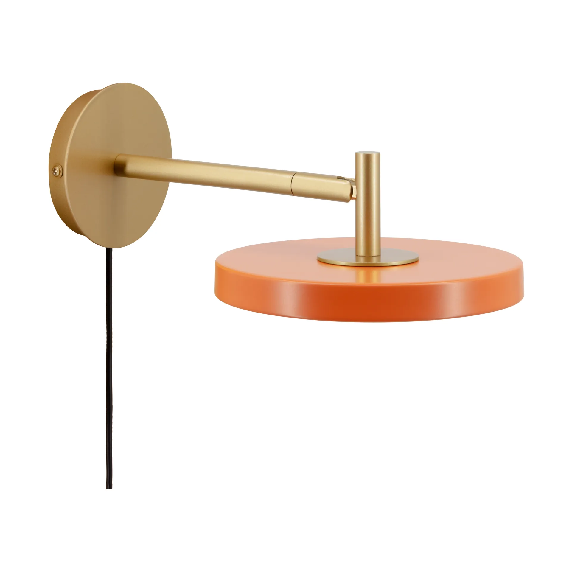 Lámpara de pared Asteria Wall short, Nuance orange Umage