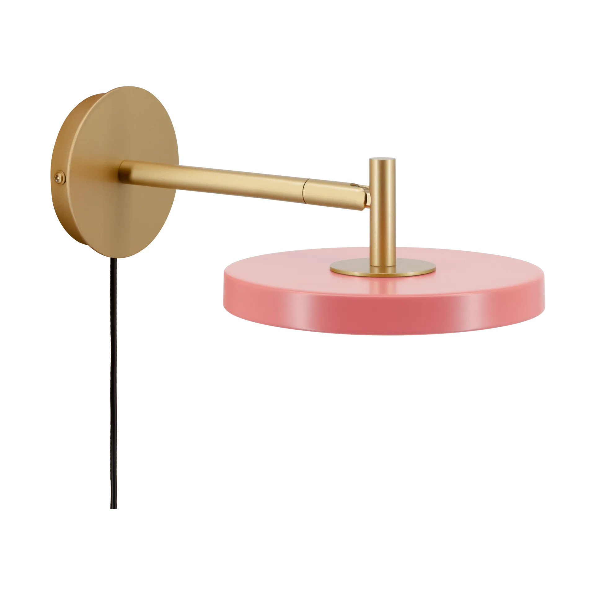 Lámpara de pared Asteria Wall, Short, Nuance rose-brass Umage
