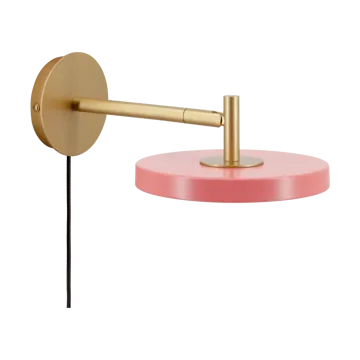 Lámpara de pared Asteria Wall - Short, Nuance rose-brass - Umage