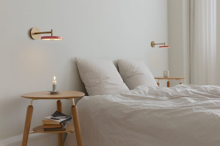 Lámpara de pared Asteria Wall short, Nuance rose Umage