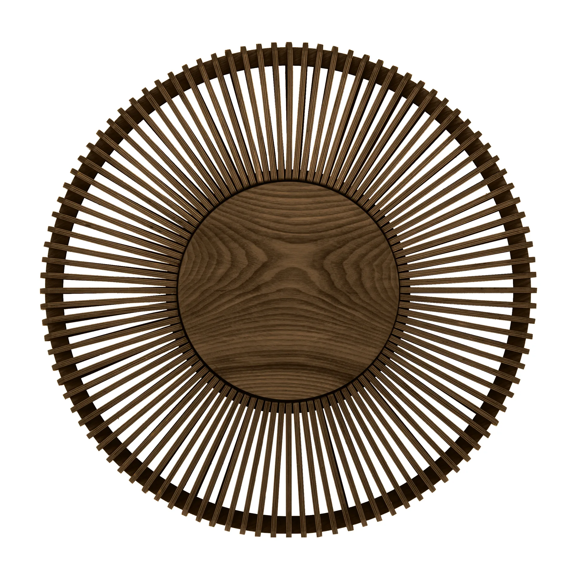 Lámpara de pared Clava Up large, roble oscuro Umage