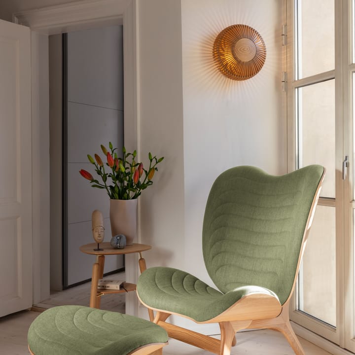 Lámpara de pared Clava Up medium, roble Umage