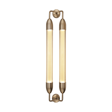 Lámpara de pared Lemon Squeeze Wall long - Double plated brass - Umage
