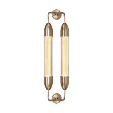 Lámpara de pared Lemon Squeeze Wall short - Double plated brass - Umage