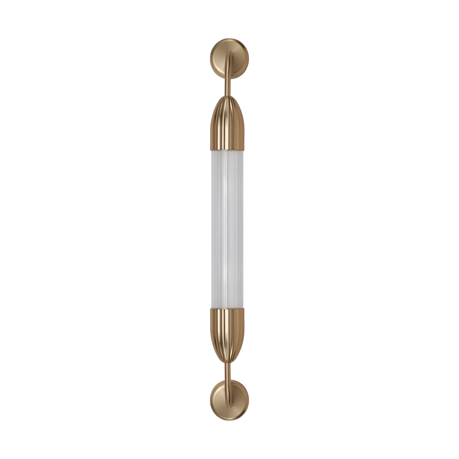 Lámpara de pared Lemon Squeeze Wall short, Single plated brass Umage