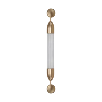 Lámpara de pared Lemon Squeeze Wall short - Single plated brass - Umage