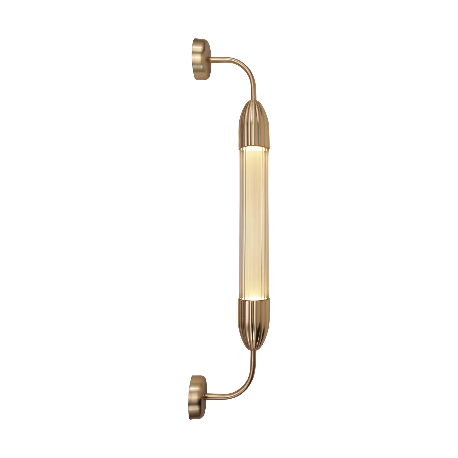 Lámpara de pared Lemon Squeeze Wall short, Single plated brass Umage