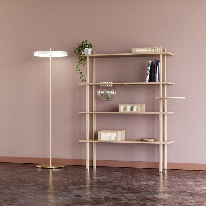 Lámpara de pie Asteria, Pearl white Umage