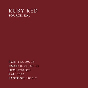 Lámpara de pie Asteria - Ruby red - Umage