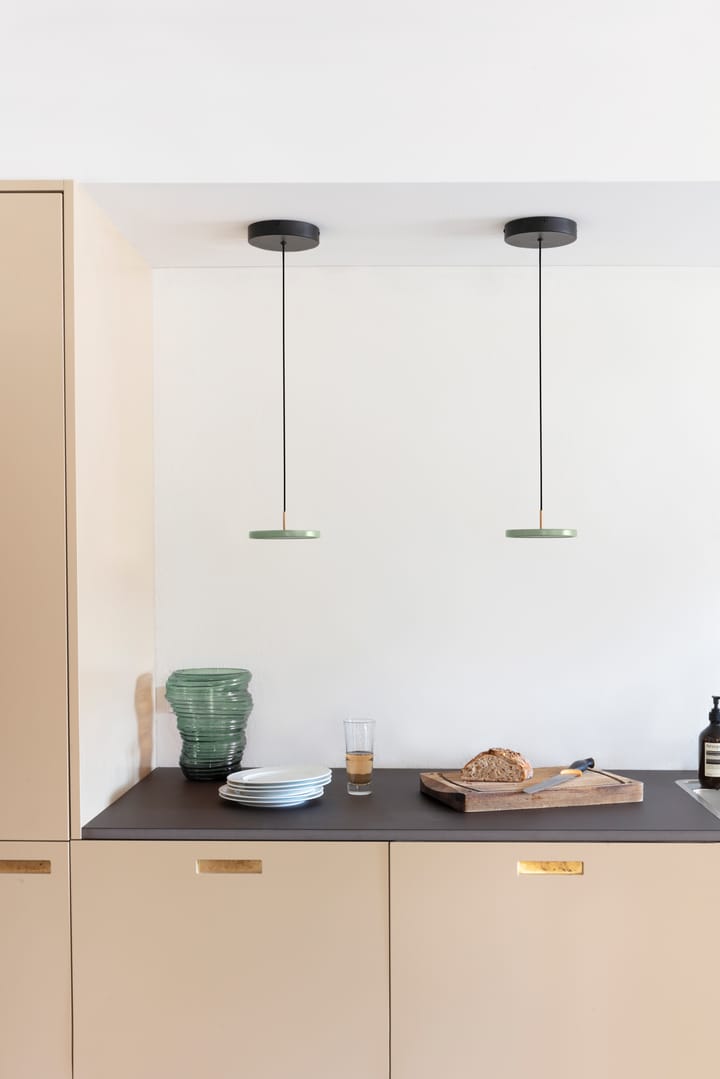Lámpara de techo Asteria Micro, Nuance Olive Umage