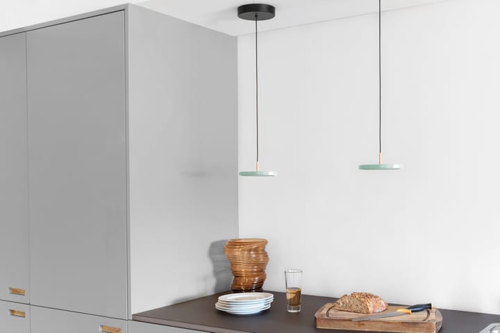 Lámpara de techo Asteria Micro, Nuance Olive Umage