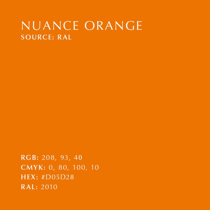 Lámpara de techo Asteria Micro, Nuance Orange Umage