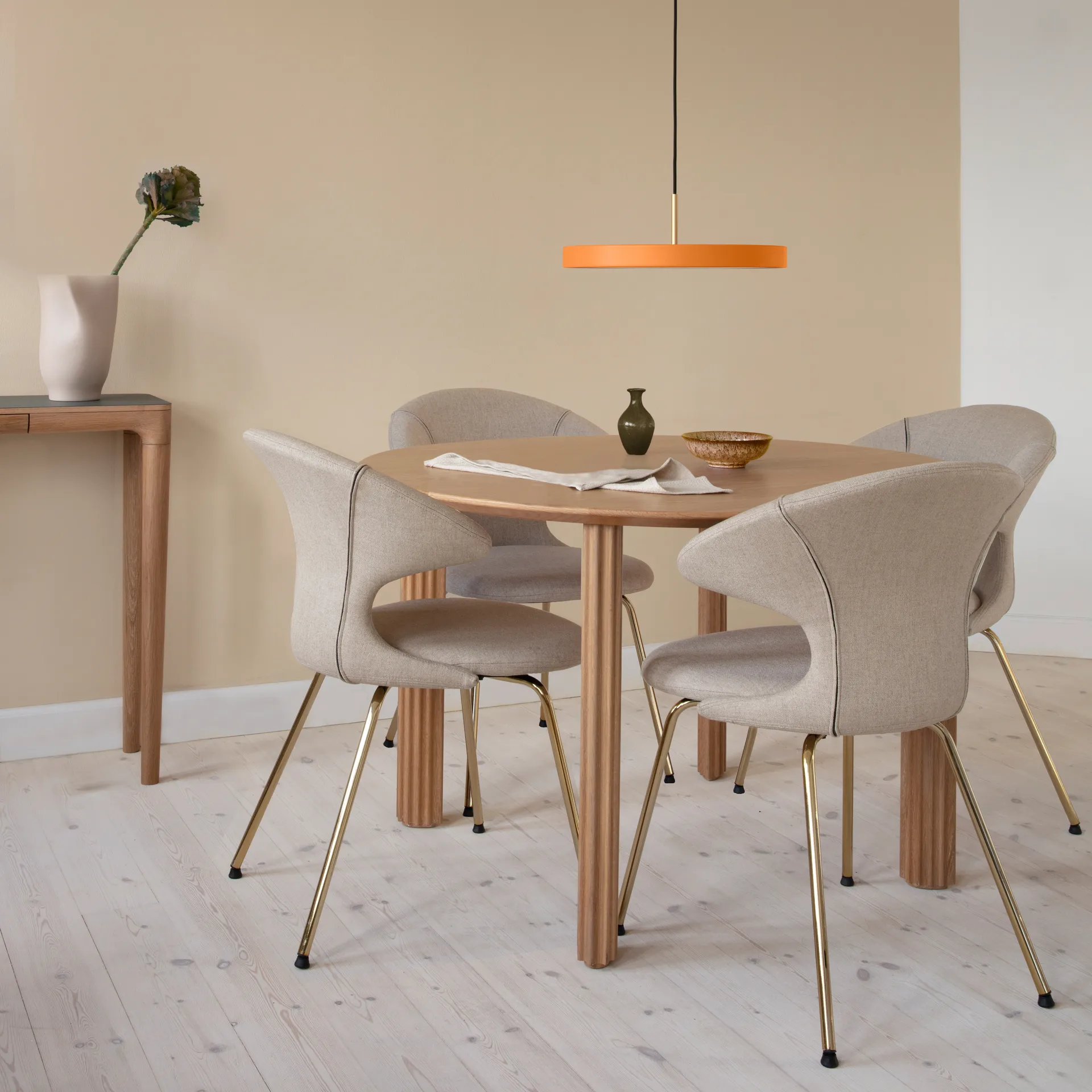 Lámpara de techo Asteria, Nuance orange Umage