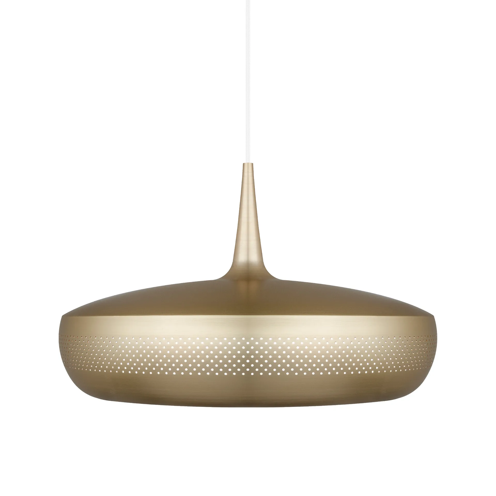Lámpara de techo Clava Dine Ø43 cm, Brushed brass Umage