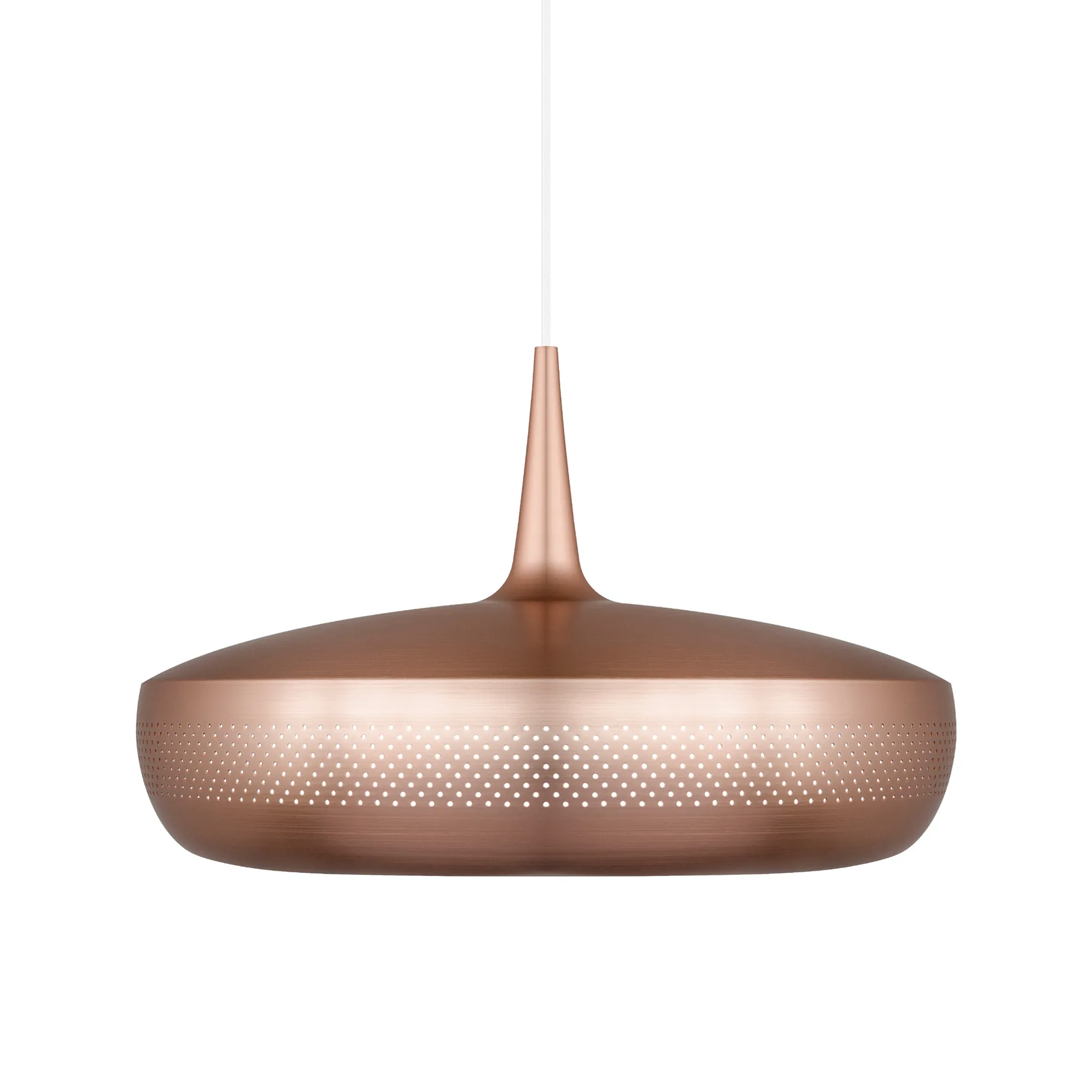 Lámpara de techo Clava Dine Ø43 cm, Brushed copper Umage