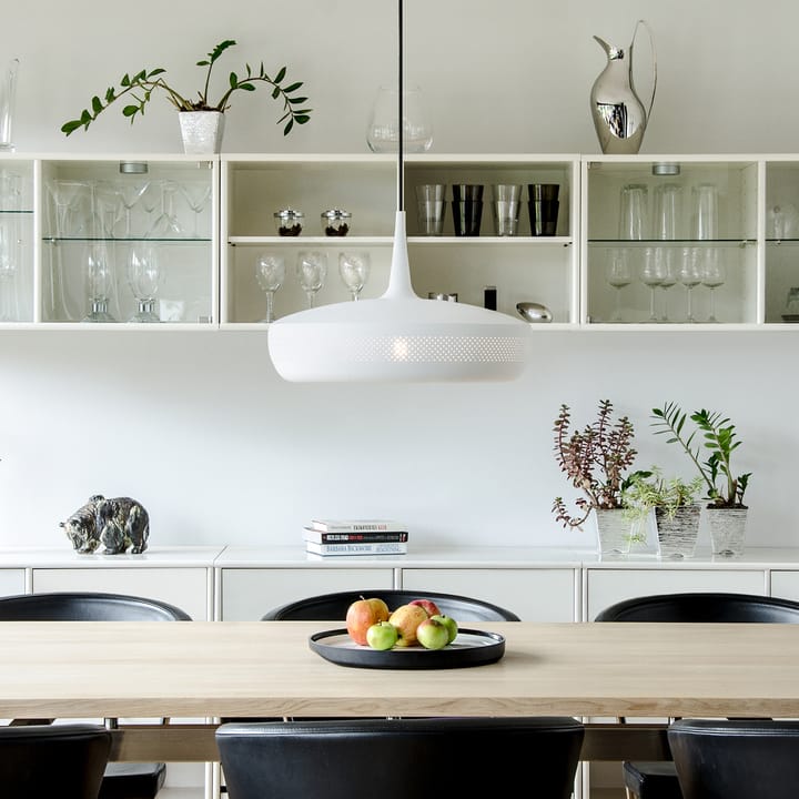Lámpara de techo Clava Dine Ø43 cm, Matt white Umage