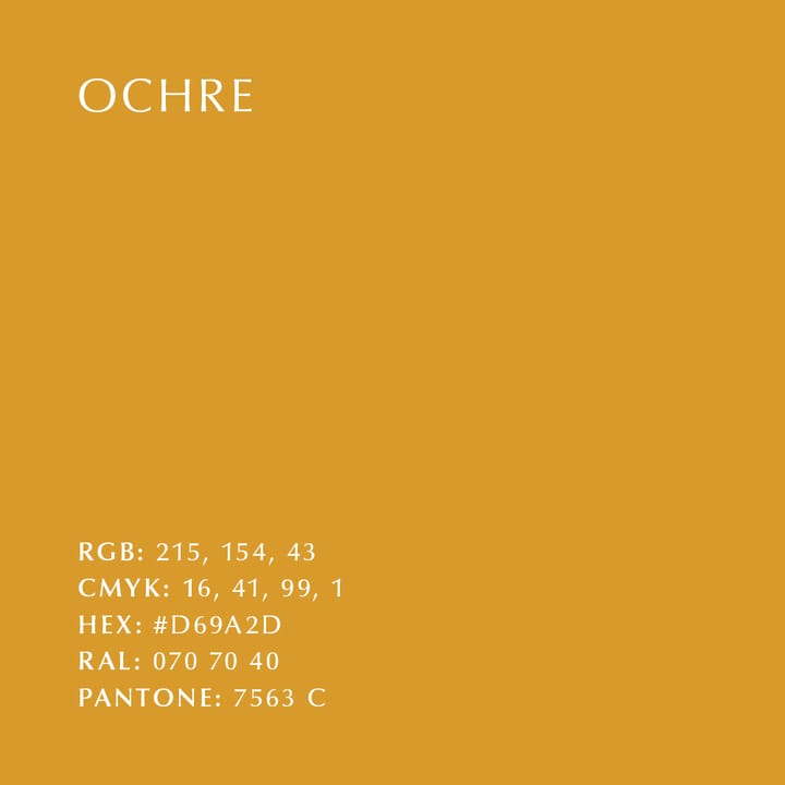 Lámpara de techo Clava Dine Ø43 cm, Ochre Umage