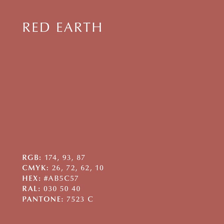 Lámpara de techo Clava Dine Ø43 cm, Red earth Umage