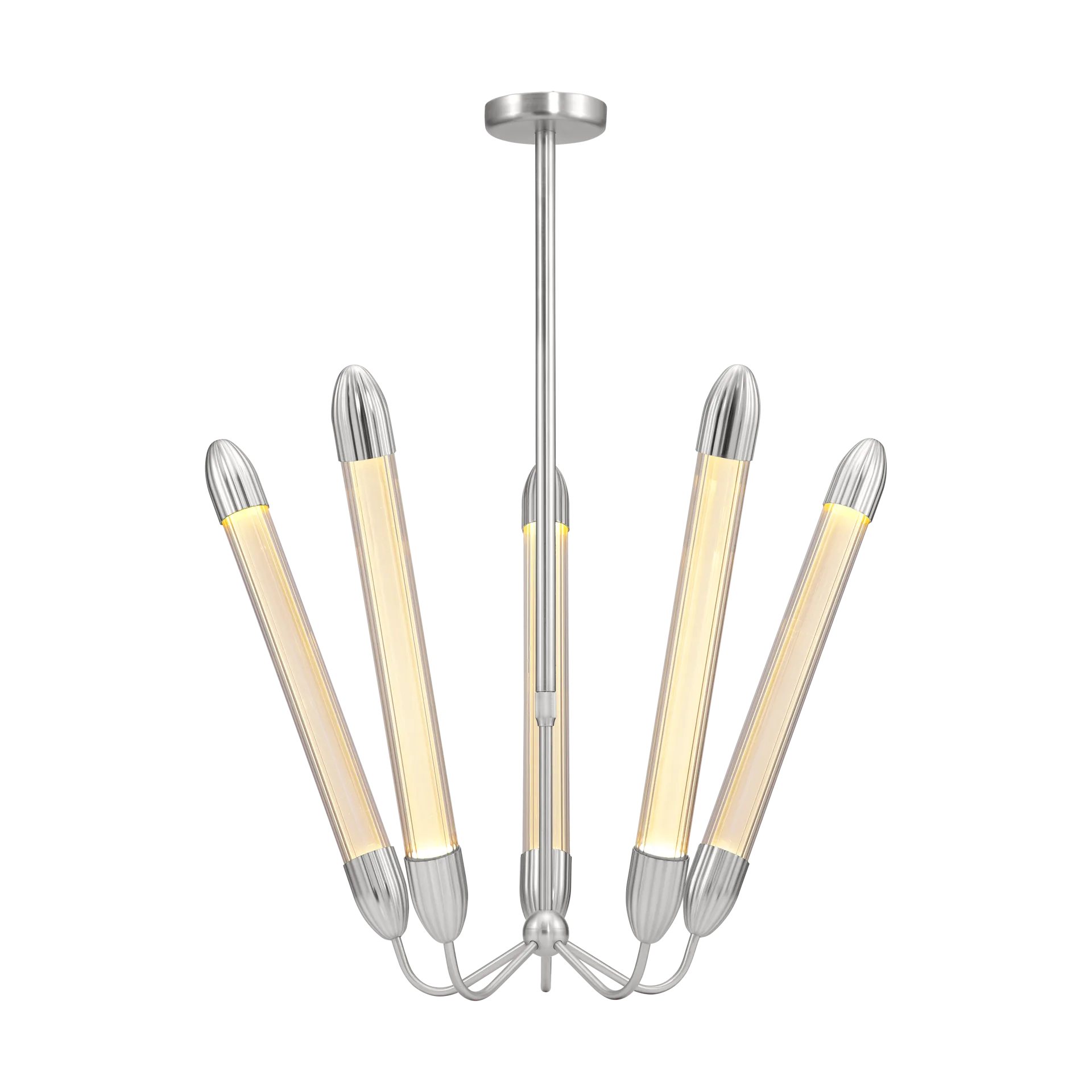 Lámpara de techo Lemon Squeeze Penta long, Polished steel Umage