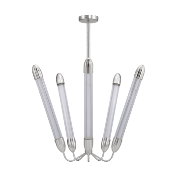 Lámpara de techo Lemon Squeeze Penta long - Polished steel - Umage