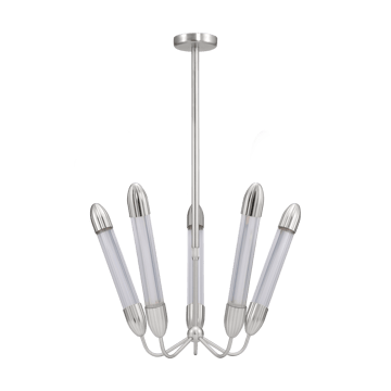 Lámpara de techo Lemon Squeeze Penta short - Polished steel - Umage