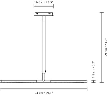 Lámpara de techo Omni Ceiling - Steel - Umage