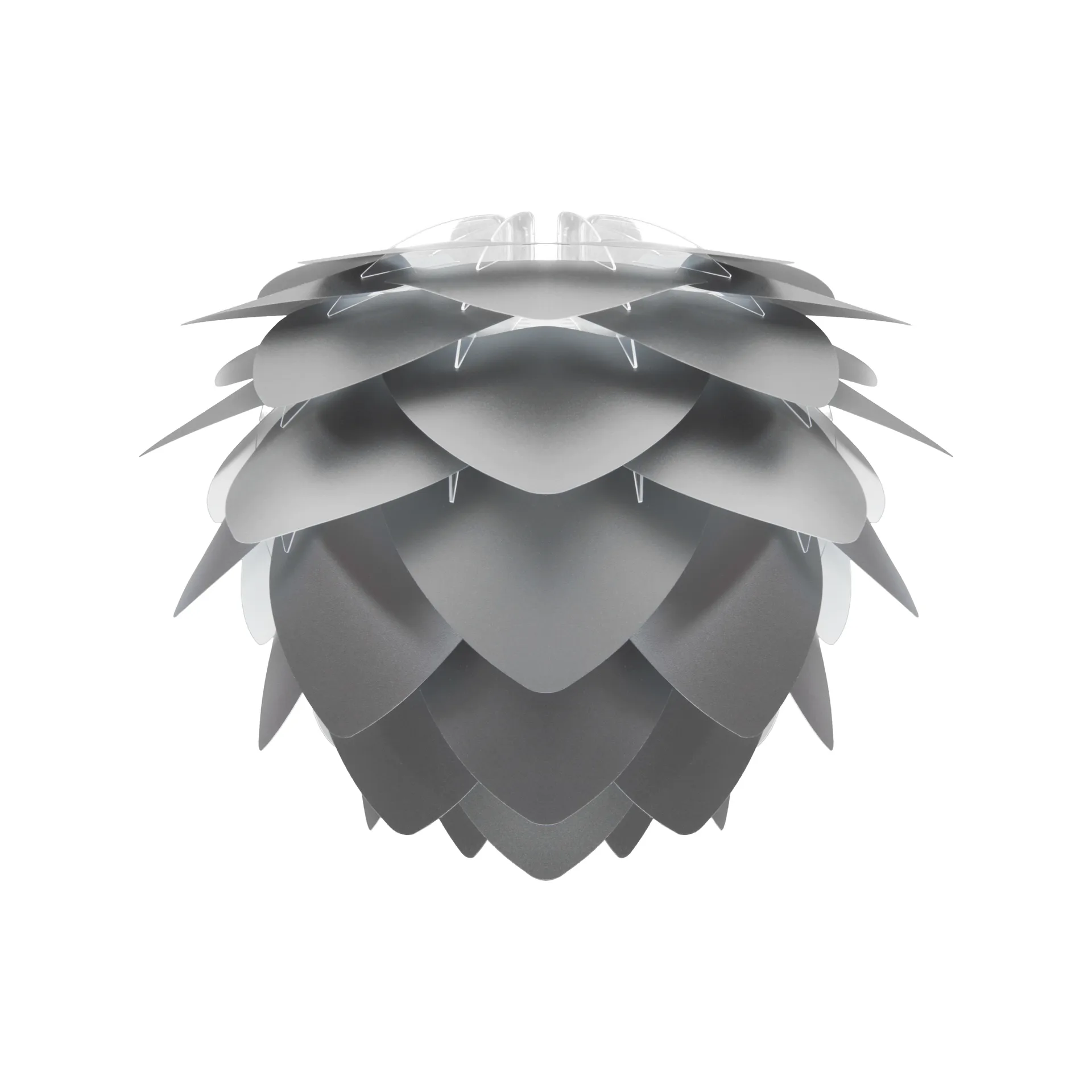 Lámpara Silvia gris, Ø32 cm Umage