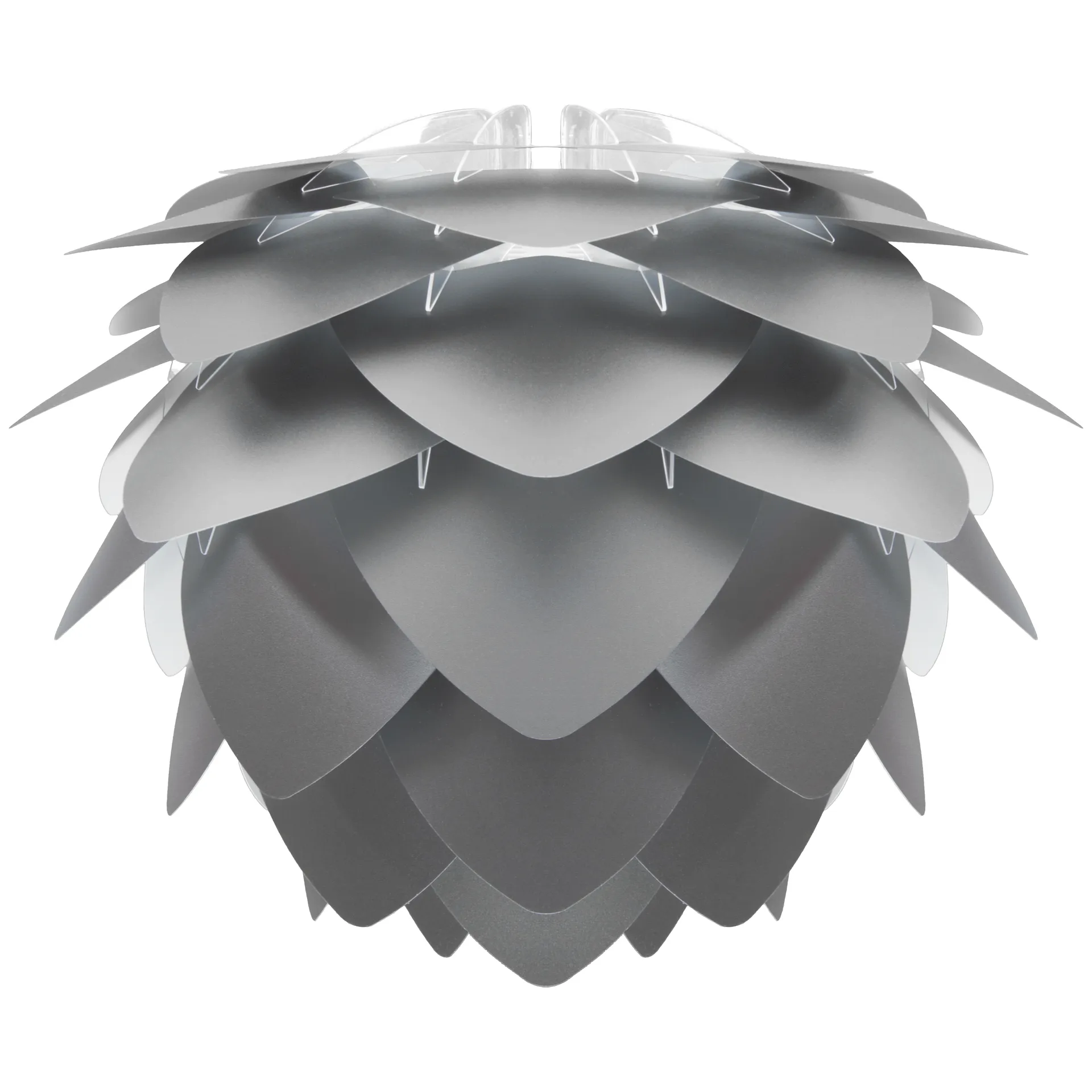 Lámpara Silvia gris, Ø50 cm Umage