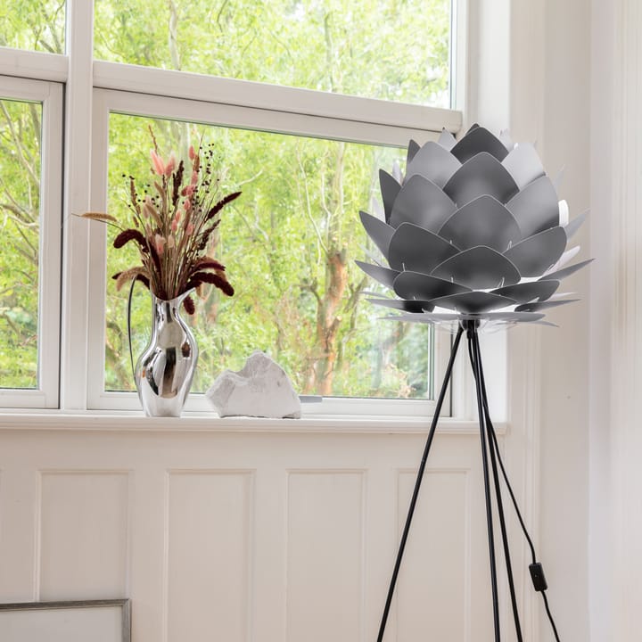 Lámpara Silvia gris, Ø50 cm Umage