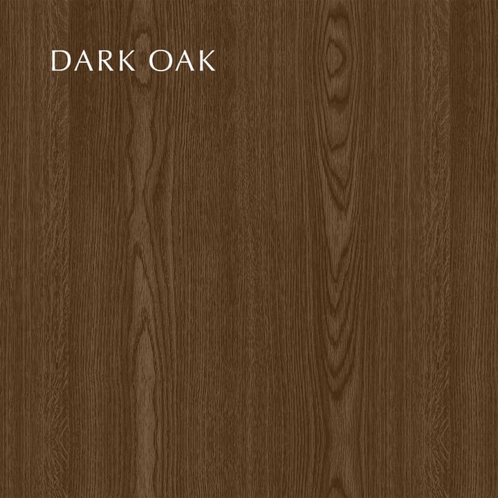 Mesa auxiliar Hang Out, Roble oscuro-latón Umage