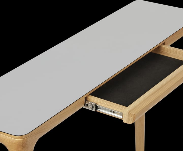 Mesa auxiliar Heart'n'Soul 120 cm, Oak-cloud grey Umage