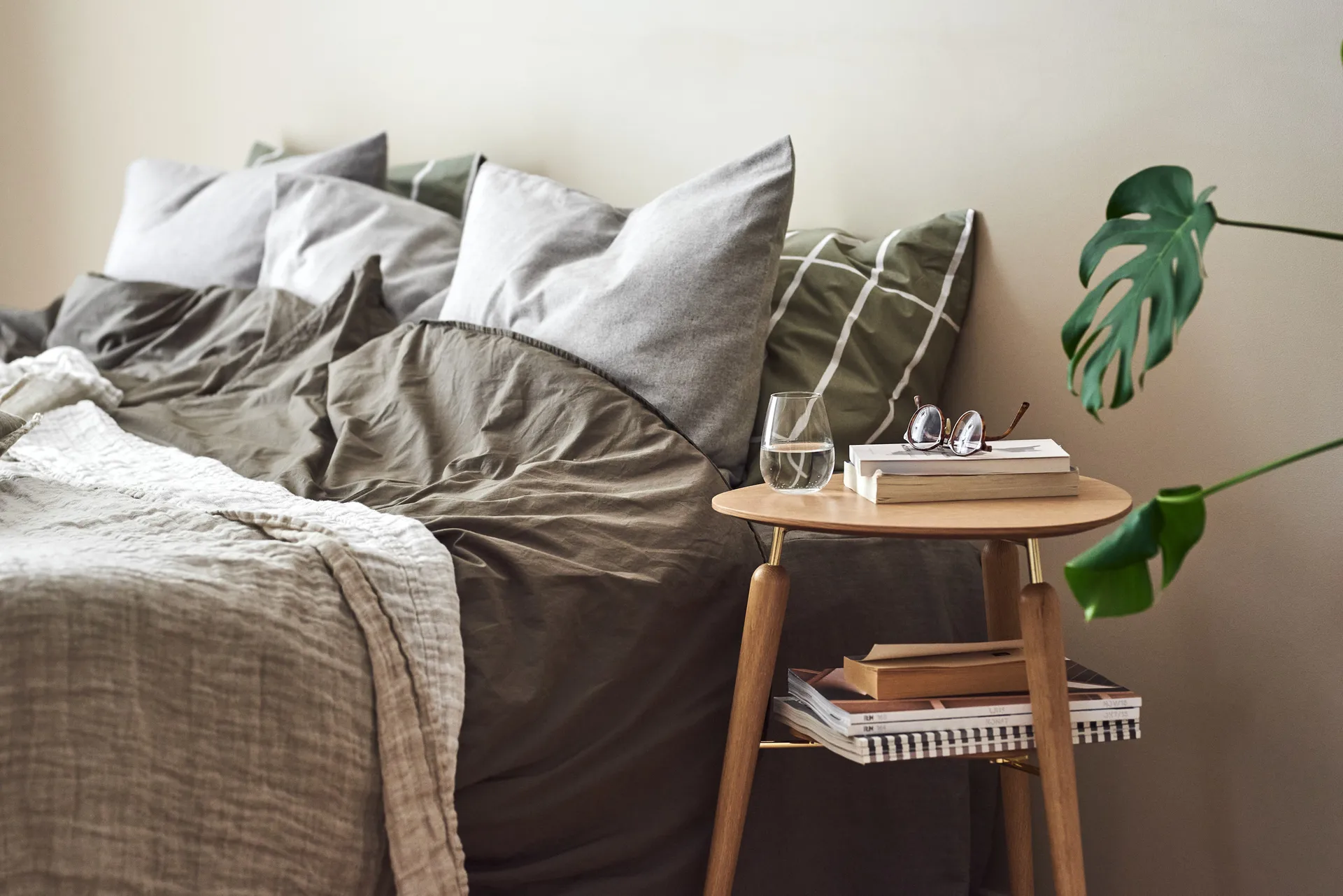 Mesa auxiliar My Spot, Roble-latón Umage