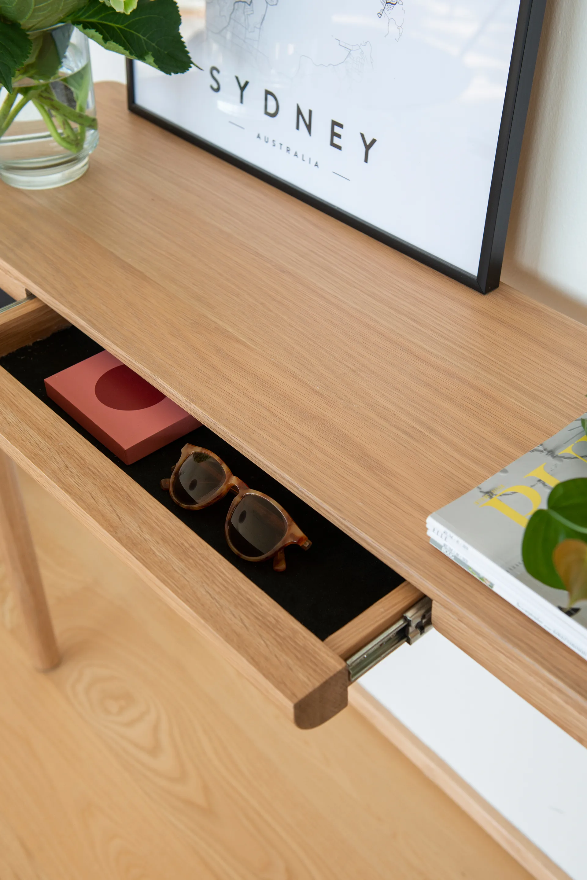 Mesa consola Heart'n'Soul 110 cm, Oak Umage