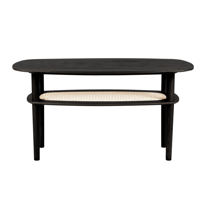 Mesa de centro Together Sleek Rectangle 60x100 cm - Black oak - Umage