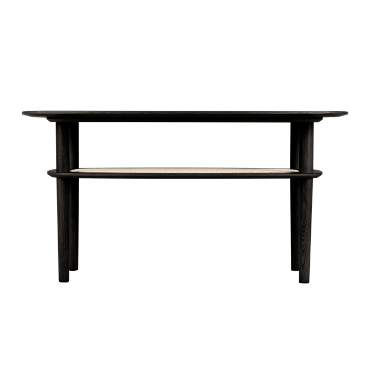 Mesa de centro Together Sleek Rectangle 60x100 cm - Black oak - Umage