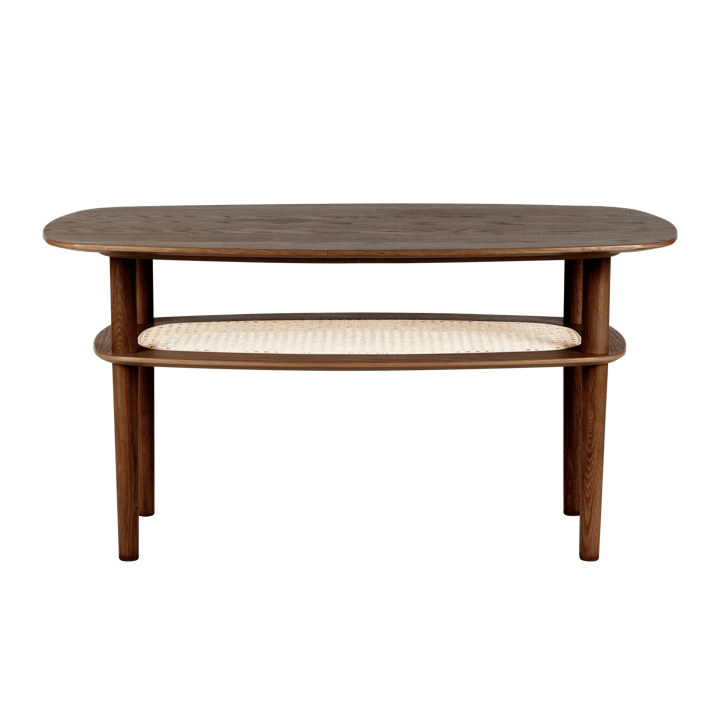 Mesa de centro Together Sleek Rectangle 60x100 cm, Dark oak Umage