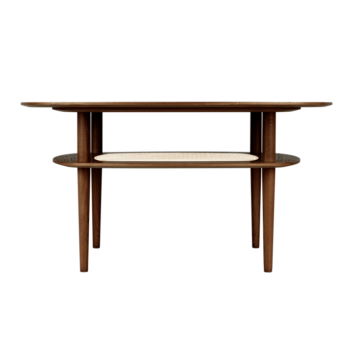 Mesa de centro Together Smooth Square 100x100 cm - Dark oak - Umage