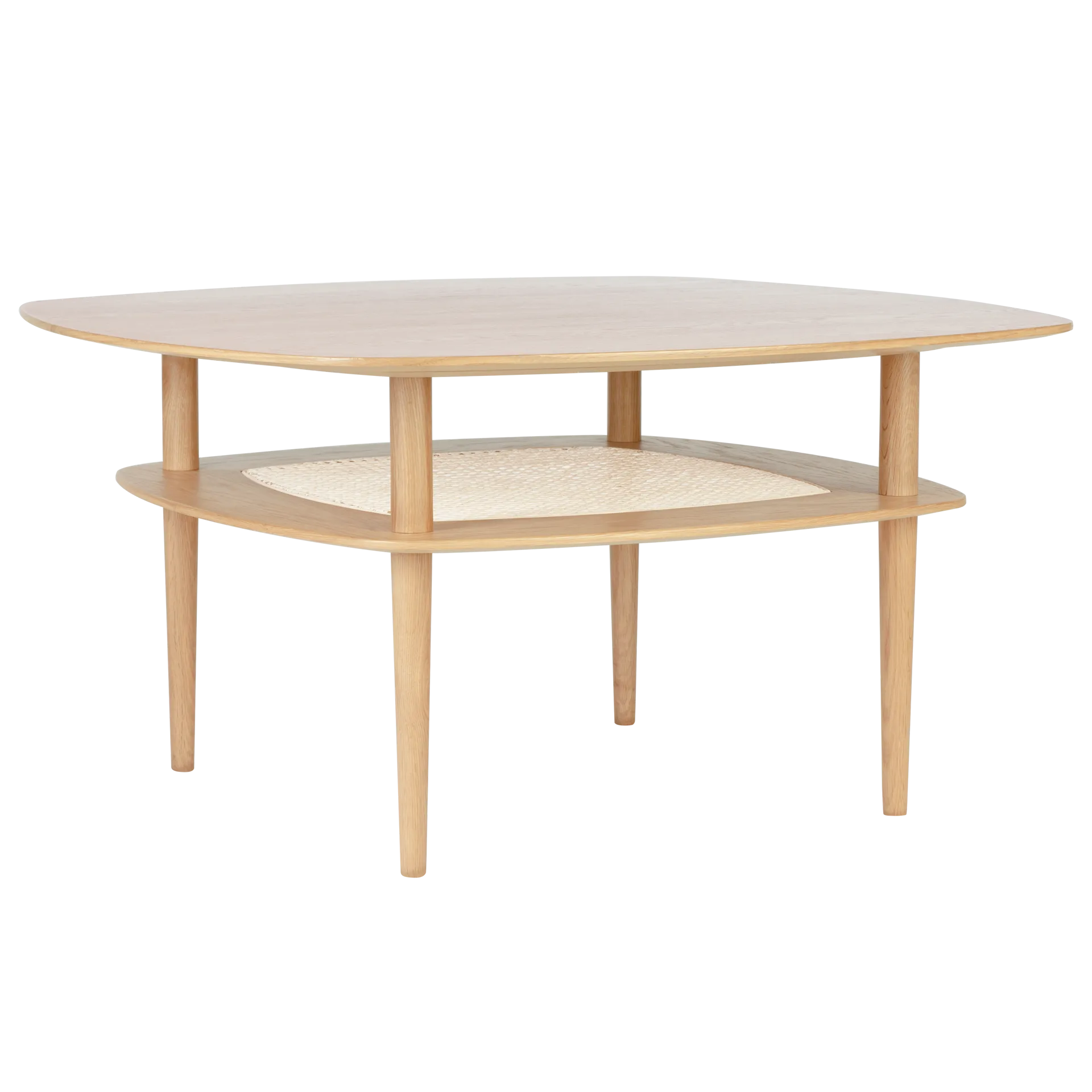 Mesa de centro Together Smooth Square 100x100 cm, Oak Umage