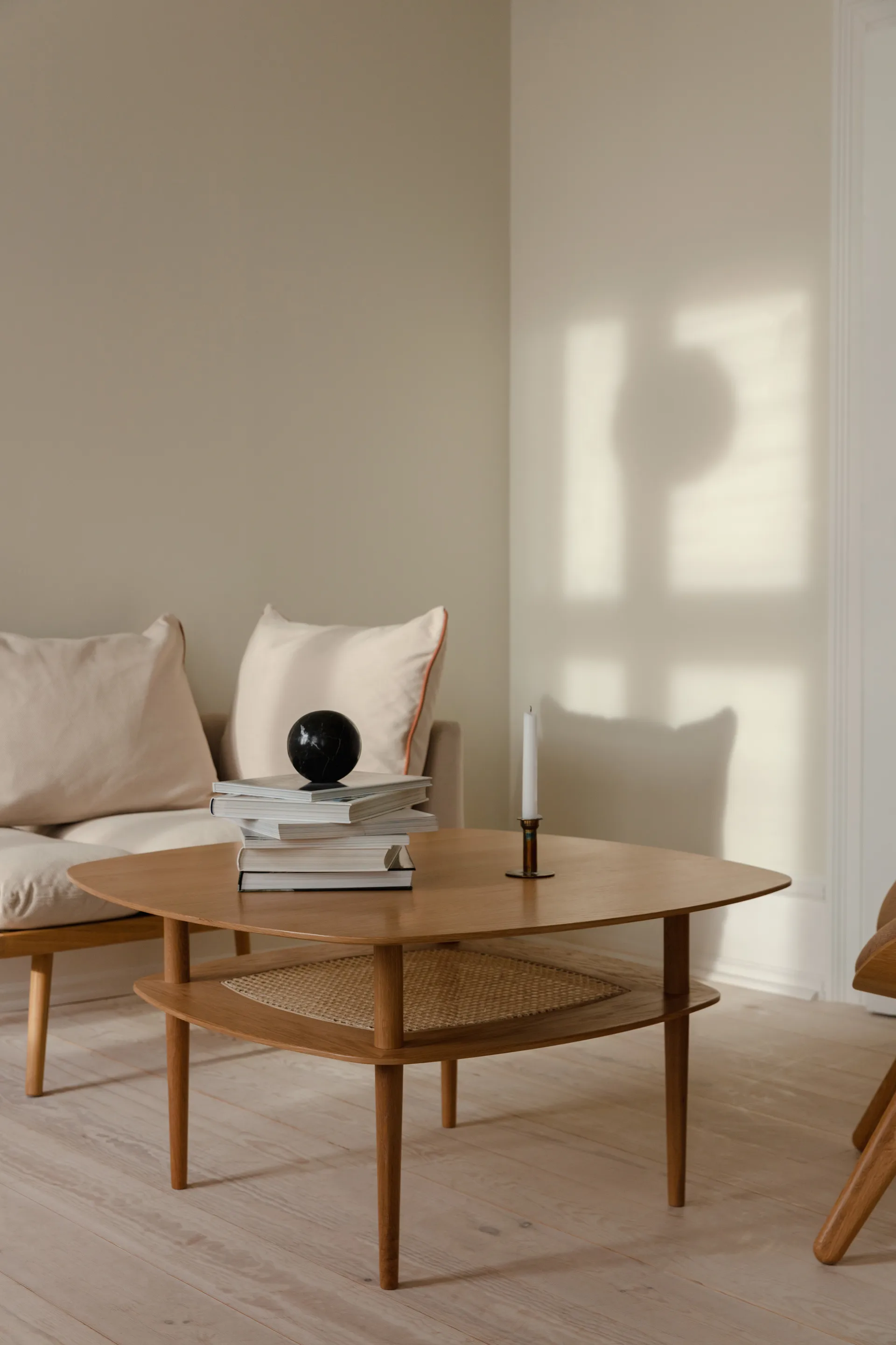 Mesa de centro Together Smooth Square 100x100 cm, Oak Umage