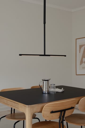 Mesa de comedor Heart'n'Soul 90x120 cm - Oak-obsidian black - Umage
